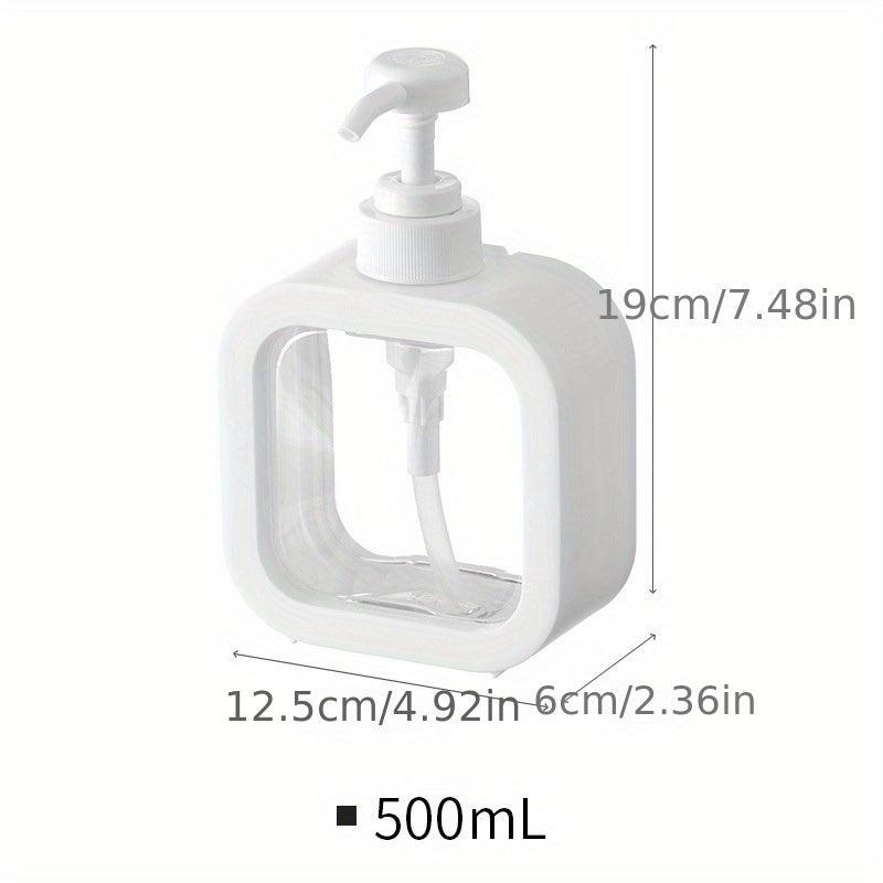 Transparent Hand Sanitizer Dispensing Bottle - Bathroom Accessory