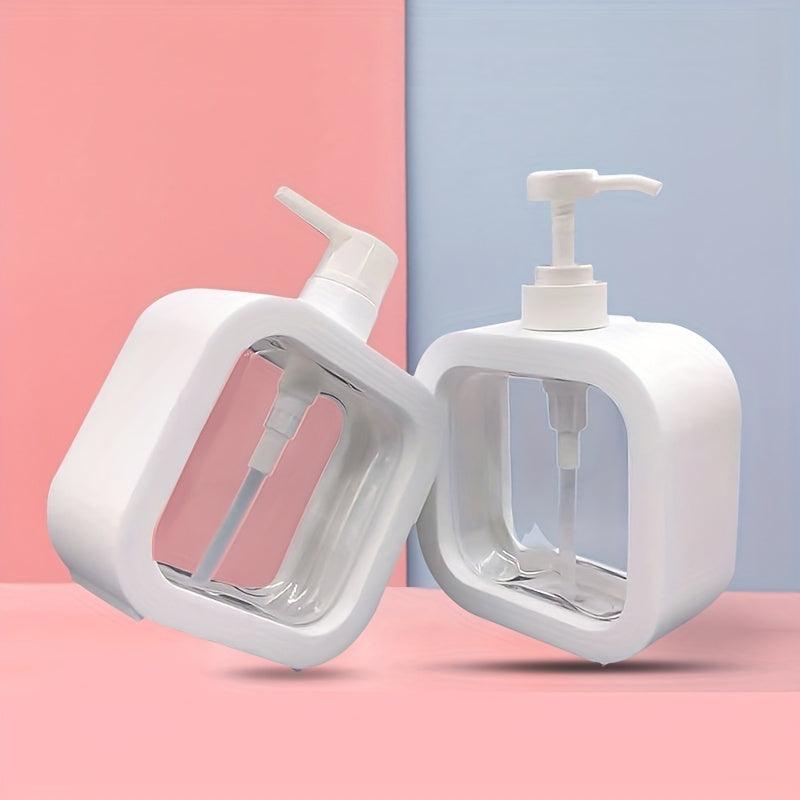 Transparent Hand Sanitizer Dispensing Bottle - Bathroom Accessory