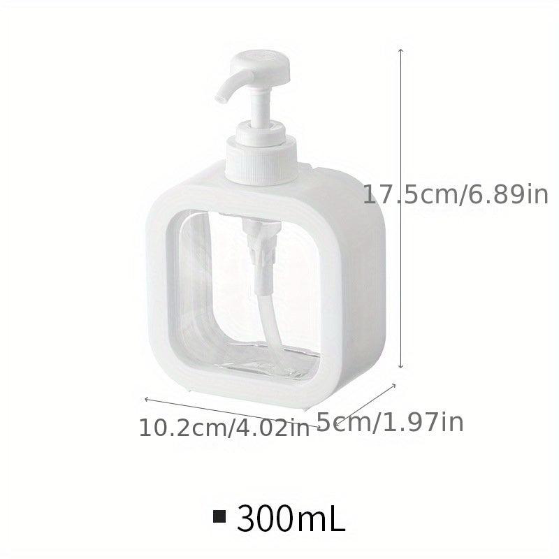 Transparent Hand Sanitizer Dispensing Bottle - Bathroom Accessory