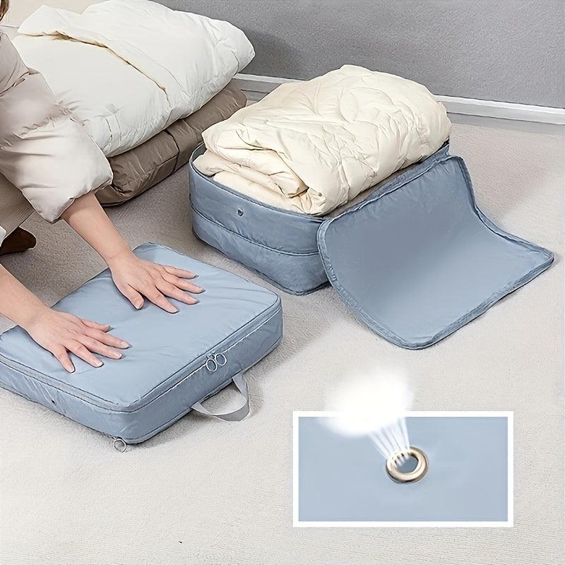Portable Clothes Compression Bag Space Saving Storage Bag Travel Packing Cube