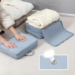 Portable Clothes Compression Bag Space Saving Storage Bag Travel Packing Cube