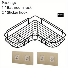 Stainless Steel Triangle Shower Caddy for Bathroom Corner