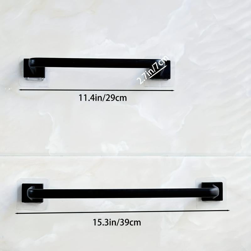 Wall Mounted Towel Bar Bathroom Organization Rack