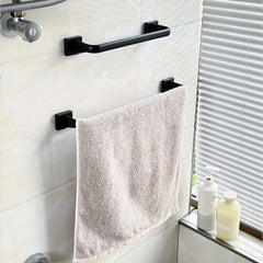 Wall Mounted Towel Bar Bathroom Organization Rack