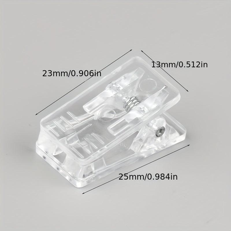 6pcs Plastic Chest Tag Clips for Food Bag Sealing