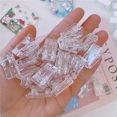 6pcs Plastic Chest Tag Clips for Food Bag Sealing