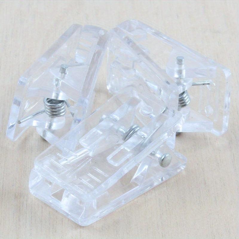 6pcs Plastic Chest Tag Clips for Food Bag Sealing