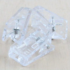 6pcs Plastic Chest Tag Clips for Food Bag Sealing