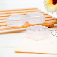 10pcs Mini Portable Storage Case Plastic Transparent Pill Box