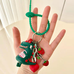 5pcs Silicone Straps for Cables & Keychains - Organize Your Gadgets