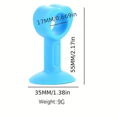 Silicone Door Stoppers Suction Cup Type Wall Protector