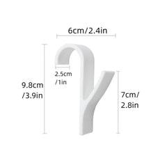 Plastic Over the Door Hooks - Towel Radiator Hook