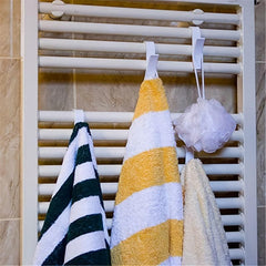 Plastic Over the Door Hooks - Towel Radiator Hook