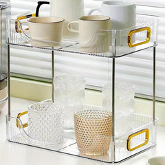 Desktop Storage Rack for Cosmetics Perfumes Kettles Double Layer