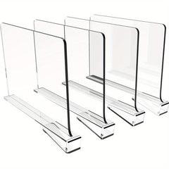 Cabinet Storage Divider Boards for Wardrobe Organization - Set of 6