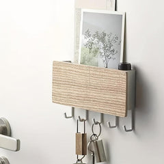 Key Wall Hook Storage Box Organizer Rack Home Decor Gadget