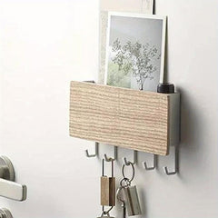 Key Wall Hook Storage Box Organizer Rack Home Decor Gadget