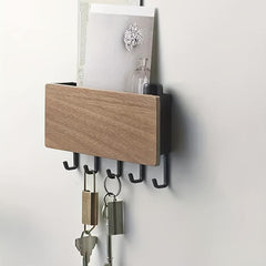 Key Wall Hook Storage Box Organizer Rack Home Decor Gadget