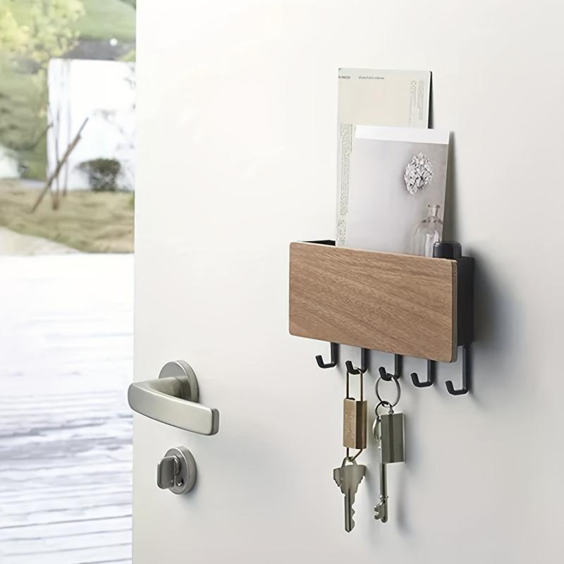 Key Wall Hook Storage Box Organizer Rack Home Decor Gadget