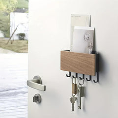 Key Wall Hook Storage Box Organizer Rack Home Decor Gadget