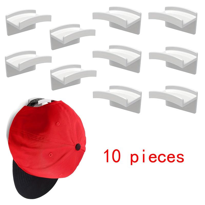 10pcs Hat Hooks For Wall Adhesive Baseball Hat Holder