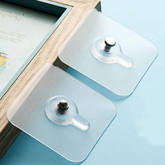 5pcs Punch Traceless Screw Sticker Waterproof Adhesive Hook