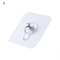 5pcs Punch Traceless Screw Sticker Waterproof Adhesive Hook