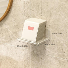 Floating Bathroom Shelves for Organized Storage of Cosmetics and Makeup Remover