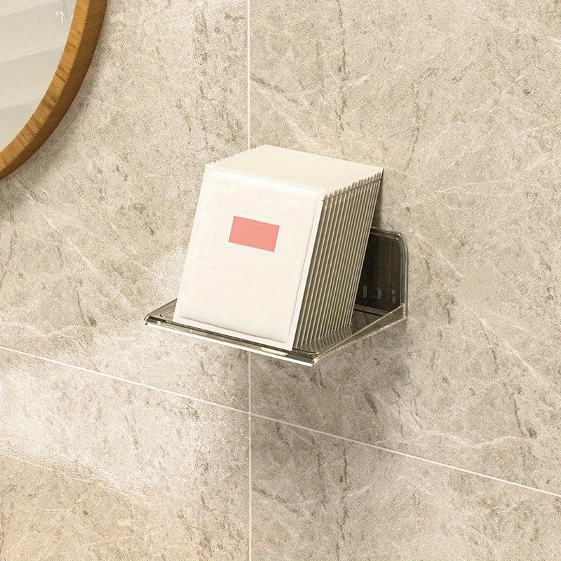 Floating Bathroom Shelves for Organized Storage of Cosmetics and Makeup Remover