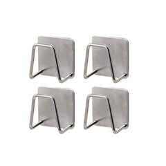 Wall Mount Sponge Holder Stainless Steel Sink Drain Rack