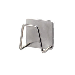 Wall Mount Sponge Holder Stainless Steel Sink Drain Rack