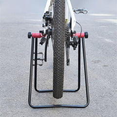 1pc Bike Parking Rack Maintenance Stand Foot Support Bracket Indoor Repair