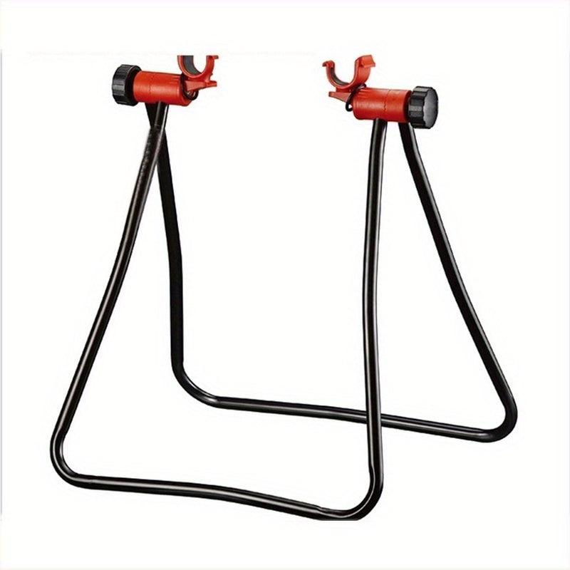 1pc Bike Parking Rack Maintenance Stand Foot Support Bracket Indoor Repair