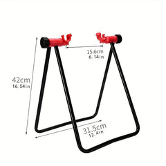 1pc Bike Parking Rack Maintenance Stand Foot Support Bracket Indoor Repair