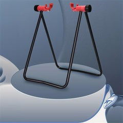 1pc Bike Parking Rack Maintenance Stand Foot Support Bracket Indoor Repair