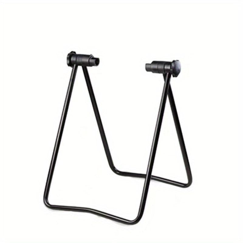 1pc Bike Parking Rack Maintenance Stand Foot Support Bracket Indoor Repair