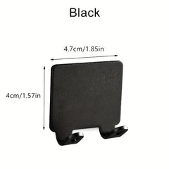 2pcs Aluminum Shaving Razor Holder Self Adhesive Wall Hook