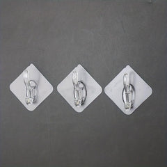 Waterproof Adhesive Coat Hooks Bathroom Towel Hooks