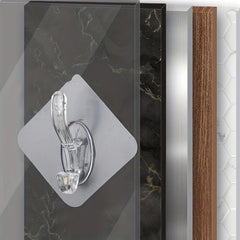 Waterproof Adhesive Coat Hooks Bathroom Towel Hooks
