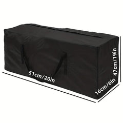 Garden Furniture Cushion Storage Bag Heavy Duty 210D Oxford Cloth Furniture Bag