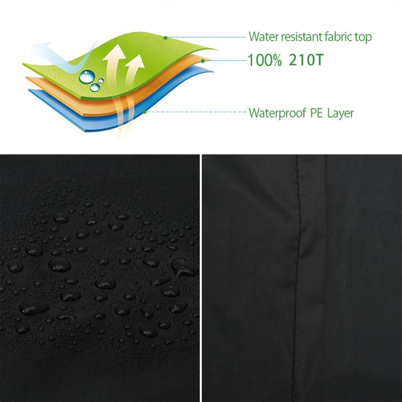 Garden Furniture Cushion Storage Bag Heavy Duty 210D Oxford Cloth Furniture Bag