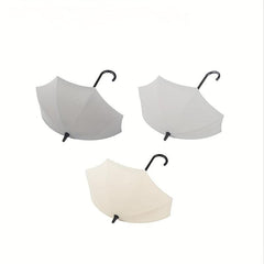 3pcs Nordic Umbrella Styling Hook Self Adhesive Wall Hook Punch Key Holder Hook