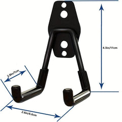 6pcs Garage Storage Utility Hooks Wall Mount Steel Hooks Garden Organizer
