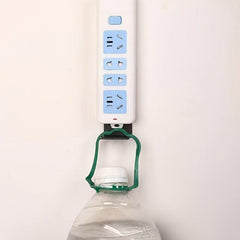 Multifunctional Wall Mount Patch Auxiliary Hooks - 1pc