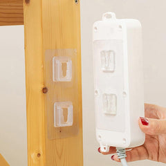 Multifunctional Wall Mount Patch Auxiliary Hooks - 1pc