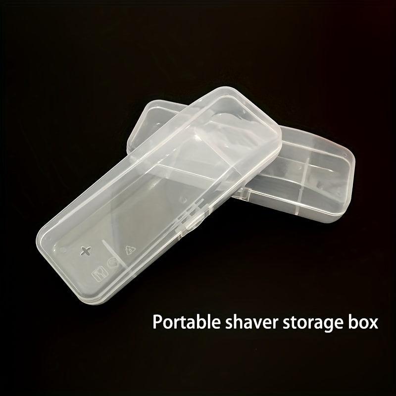 Shaver Storage Box Protects & Organizes for Trips Bathroom Home