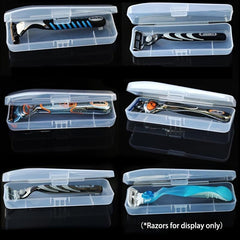 Shaver Storage Box Protects & Organizes for Trips Bathroom Home