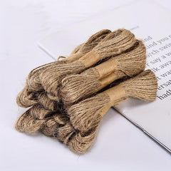 10M Vintage Jute Rope DIY Gift Packaging for Holidays