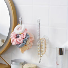 Hair Accessories Organizer Rack Wall Mounted Storage Hook Jewelry Rack