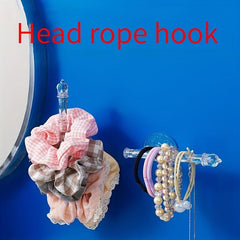 Hair Accessories Organizer Rack Wall Mounted Storage Hook Jewelry Rack